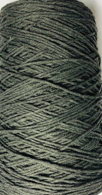 Hemp & Cotton Worsted - 8 oz cone - Pine Fore